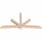 Ekena Millwork Alberta Smooth Timber Gable Bracket, Douglas Fir, 108"W x 58"H x 5 1/2"D x 5 1/2"F, 13/12 Pitch GBW108X58X0606ALB00SDF - alternate 4